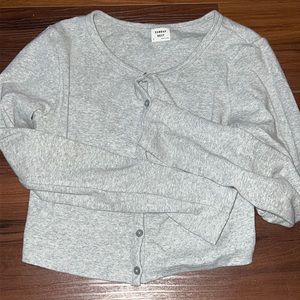 Long sleeve crop top from Sunday best in a small